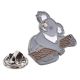 Koala Metal Enamel Lapel Pin Badge