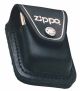 Zippo Black Leather Lighter Pouch With Loop