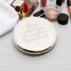 Personalised Round Compact Mirror