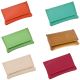 GBD Pack Of 6 Mini Coloured Leather Patterned Roll Your Own Pouch (6)