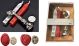 English Pewter Hand Cast Wax Sealing Kits, Birds Claw & ball styled. Includes 2 seal designs & 2 sticks of wax