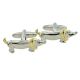 Two Tone Sausage Dog Cufflinks Dachshund Cufflinks