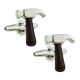 Brown Handled Hammer Handyman Tool Cufflinks