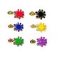 Splat, Art paint splatter Lapel Pin Badges