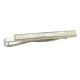 Rhodium Plated simulated mother of pearl 59mm tie clip