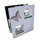 Mirrored Butterfly & Crystal Tea Light Holder 