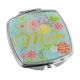 Contemporary Floral Mum Design Handbag Mirror (DWC)