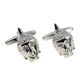Buddhas Head Religion Cufflinks