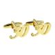 Gold Plated Age 30 or 30th Anniversary Cufflinks