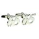 Rhodium Plated AGE 65 Cufflinks