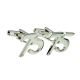 Rhodium Plated AGE 75 Cufflinks