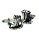 Antique Finish Viking Longboat Museum Cufflinks