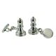 Bishop Chess Piece Chain Cufflinks
