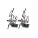 Black watch Tartan Bagpipes Scottish Cufflinks