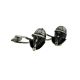 Sherlock Holmes in Deerstalker Hat Cufflinks