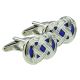 Celtic Blue Design Cufflinks
