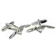 Blue Whale Skeleton Museum Cufflinks