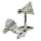 Badminton Shuttlecock Sport Cufflinks