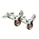 Horse Riding Saddle Equestrian Cufflinks