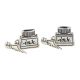 Ink & Pen Nib Chain Style Cufflinks