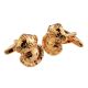 Rose Gold Plated Divers Helmet Cufflinks