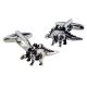 Stegosaurus Dinosaur Fossil Cufflinks