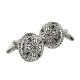 Rounded Gothic Cross Classic Cufflinks