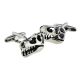 T Rex Skeleton Head Dinosaur Fossil Cufflinks