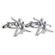 Disco Dancing Couple Cufflinks