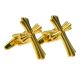 Gold Plated Ornate Christian Cross