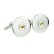 Plain Shotgun Cap Cartridge Cufflinks (engravable)