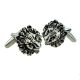 Lions Head Design Cufflinks