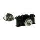 Black Camera Photographers Lapel Pin Badge