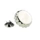 Silver Coloured Beer Bottle Top Lapel Pin Badge
