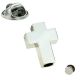 Silver Plated Memorial Cross Ashes Container lapel Pin Badge Brooch 