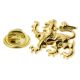 Gold Plated Scottish Heraldic Lion Lapel Pin Badge