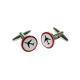Road Sign Beware Aeroplanes Cufflinks