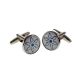 Martial Art Throwing Star Design Cufflinks