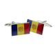 Andorra Flag Cufflinks