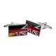 Union Jack Mixed with German Flag Cufflinks
