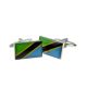 Tanzania Flag Cufflinks