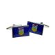 Alberta Province of Canada Coloured Flag Cufflinks