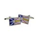 Newfoundland & Labrador Province of Canada Coloured Flag Cufflinks