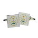 Rhode Island US State Flag Cufflinks