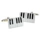 Piano Keys Music Instrument Cufflinks