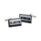 Retro Blue Tape Music Cassette Cufflinks