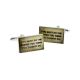 You must do the things you think you cannot do Cufflinks