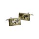 Countries as Words World Map Cufflinks