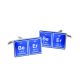 Blue Rectangular Periodic Table Beer Cufflinks