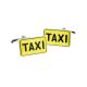 Yellow Taxi Sign Style Cufflinks